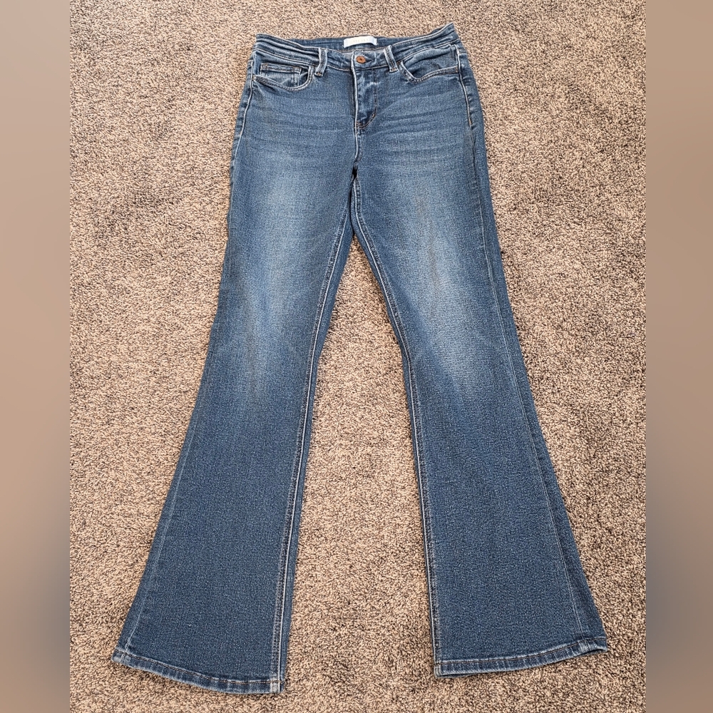 High Rise Blue Jeans - Picture 3 of 5